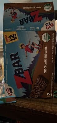 Chocolate Brownie Baked Whole Grain Energy Snack Bars