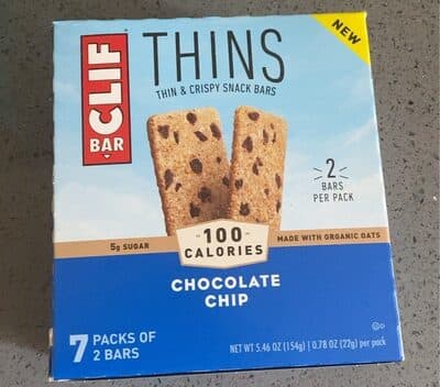 Chocolate Chip Thin & Crispy Snack Bars