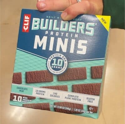 Chocolate Mint Mini Protein Bars