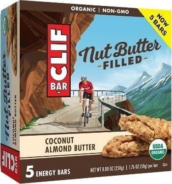 Coconut Almond Butter Organic Nut Butter Filled Energy Bars
