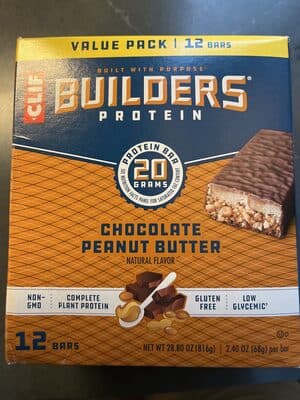Peanut Butter Crunchy Protein Bar