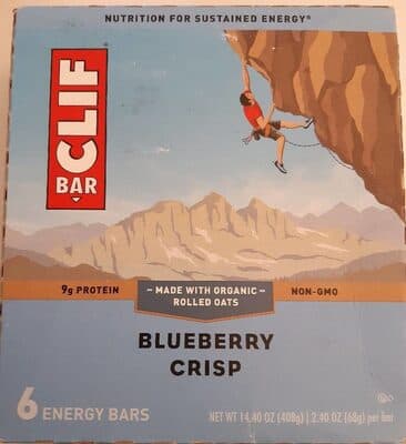 Blueberry Crisp Energy Bars