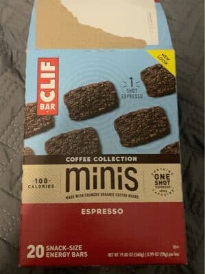 Espresso Minis Energy Bars