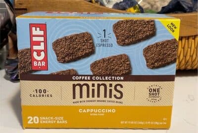 Cappuccino Flavor Minis Energy Bars