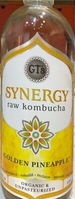 Golden Pineapple Synergy Raw Kombucha