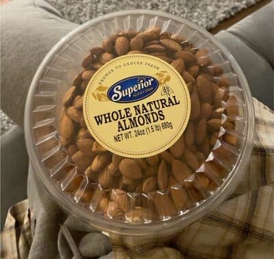 Whole Natural Almonds