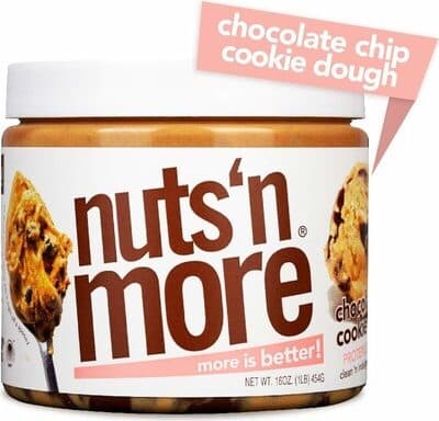 Nuts 'n more chocolate chip cookie dough flavor