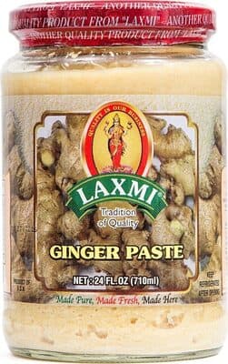 Traditional indian ginger cooking paste