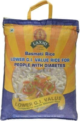 Lower gi diabetic friendly basmati rice