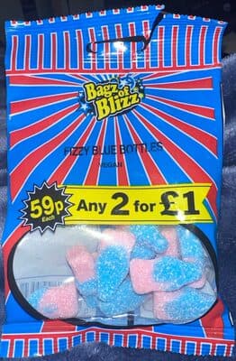 Fizzy Blue Bottles