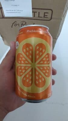 Blood Orange Poppi Prebiotic Soda