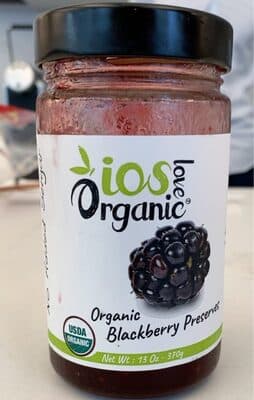 Organic Blackberry Preserves
