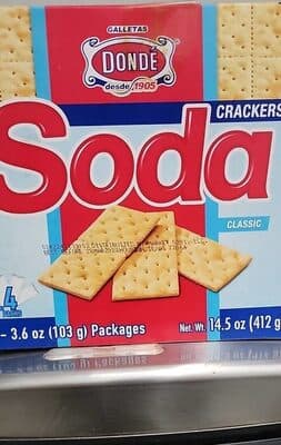 Galletas Soda