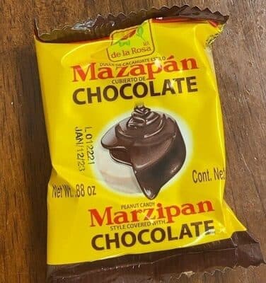 Mazapan Cubierto De Chocolate