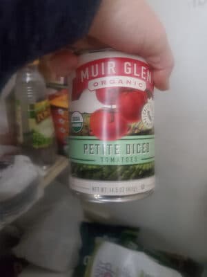 Organic Petite Diced Tomatoes