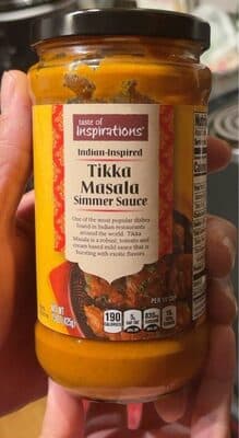 Tikka Masala Simmer Sauce