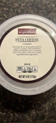 Feta Cheese Crumbled