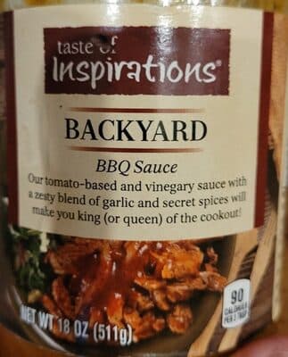 Backyard Bbq Sauce