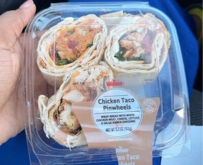Chicken taco pinwheels