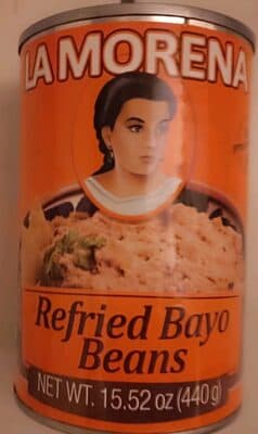 La Morena, Refried Bayo Beans