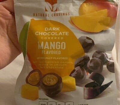 Dark Chocolate Covered Mango