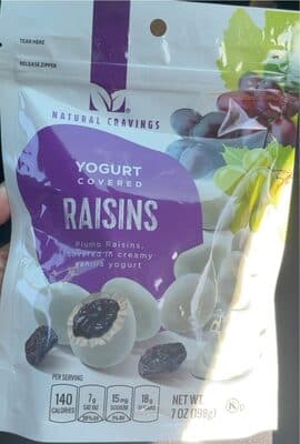 Yogurt covered Raisins