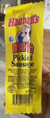 Big pickled sausage