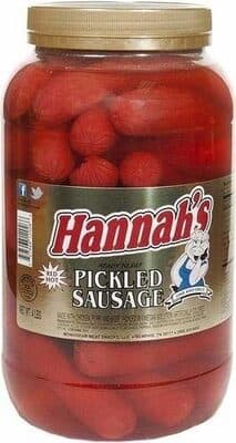 Hot Pickled Sausage