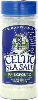 Selina Naturally, Celtic Sea Salt, Fine Ground