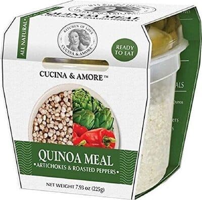 Quinoa Meal, Artichoke & Roasted Peppers