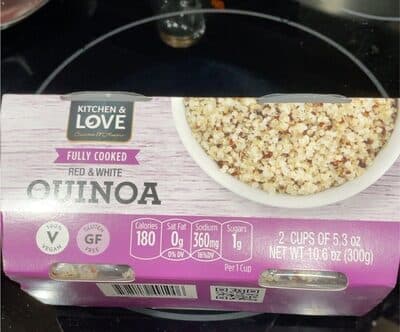 Fully Cooked Red & White Quinoa