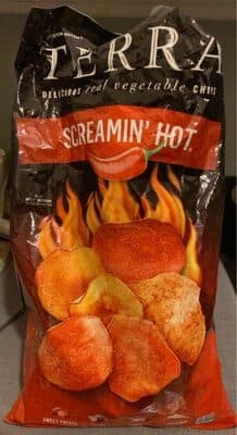 Screamin' Hot Real Vegetable Chips