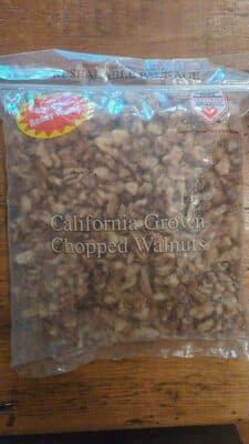 POINDEXTER NUT COMPANY, CALIFORNIA GROWN CHOPPED WALNUTS