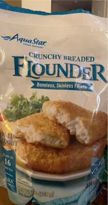 Crunchy Breaded Flounder