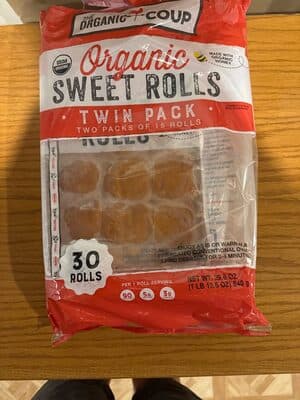 Organic Sweet Roll