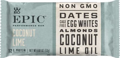 Coconut Lime Performance Bar