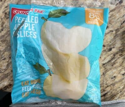 Peeled Apple Slices