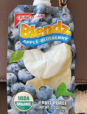 Apple-Blueberry Blendz Fruit Puree