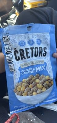 Cheese & Caramel Mix Flavored Popped Corn