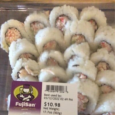 california combo w/ krab rangoon
