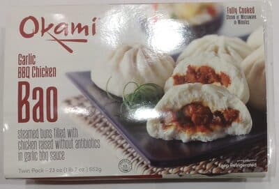 Garlic bbq chicken bao