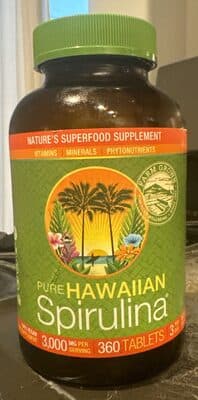 Spirulina Pacifica 3-A-Day Formula Tablets