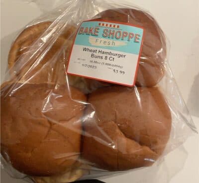 Wheat Hamburger Buns