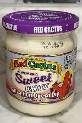 America’s Sweet White Salsa Con Queso Dip