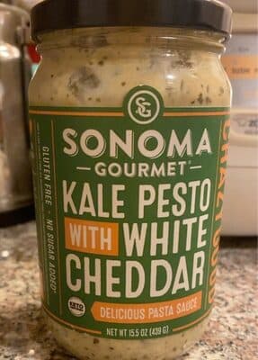Kale Pesto With White Cheddar Delicious Pasta Sauce