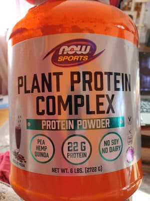 Plant Protein Complex Protein Powder, Chocolate Mocha