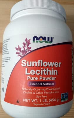 Sunflower Lecithin Essential Nutrient Pure Powder