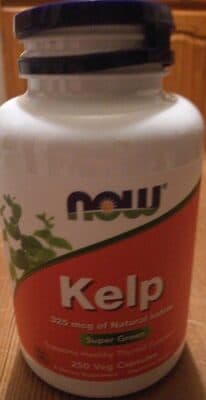 Kelp 325 Mcg of Natural Iodine