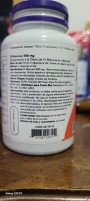 D-Mannose Veg Capsules