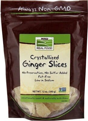 Organic Crystallized Ginger Slices
